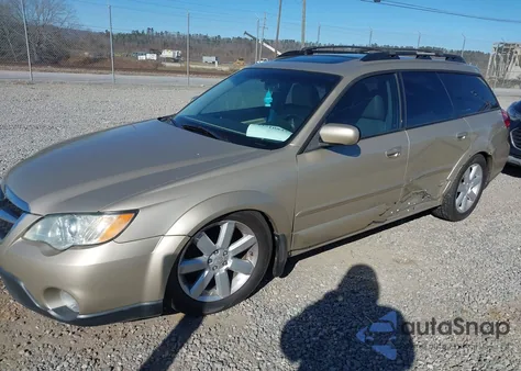 2008 Subaru Outback 2.5I Limited/2.5I Limited L.l. Bean Edition z USA, uszkodzony, nr VIN 4S4BP62C187364618